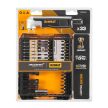 Dewalt  x McLaren DT70782-QZ bitkészlet sarokfúró adapterrel