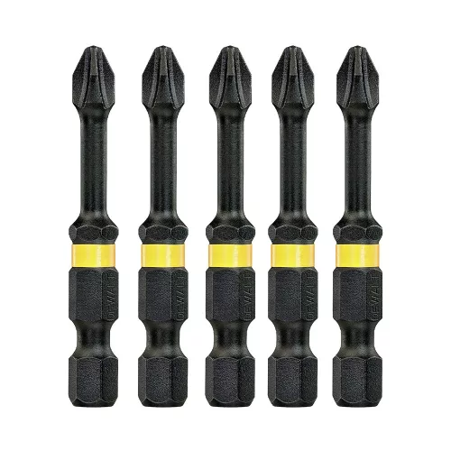 Dewalt torziós bitkészlet, gépi PH2-50mm 5 részes