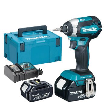 Makita akkus ütvecsavarozó DTD153RTJ 18V 2x5,0Ah