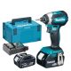 Makita akkus ütvecsavarozó DTD153RTJ 18V 2x5,0Ah