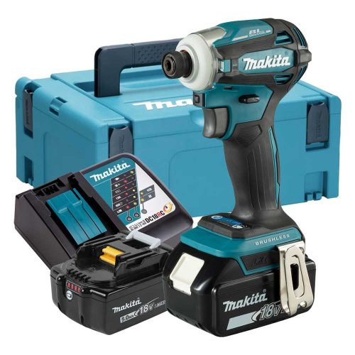 Makita akkus ütvecsavarozó DTD172RTJ BL 18V 1/4" 2x5,0Ah