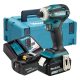 Makita akkus ütvecsavarozó DTD172RTJ BL 18V 1/4" 2x5,0Ah