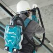Makita akkus háti porszívó DVC265ZXU 2x18V alapgép