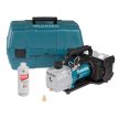 Makita akkus kétlépcsős vákuumszivattyú 2x18V DVP181ZK alapgép