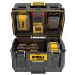 Dewalt TOUGHSYSTEM akkumulátortöltő és tároló láda DWST83471-QW