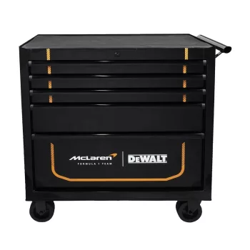 Dewalt x McLaren fém szerszámoskocsi 5 fiókos - 900 mm