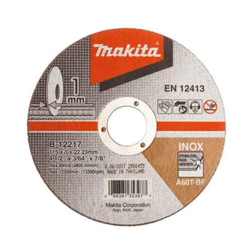 Makita vágókorong INOX 115x1 mm A60U-BF