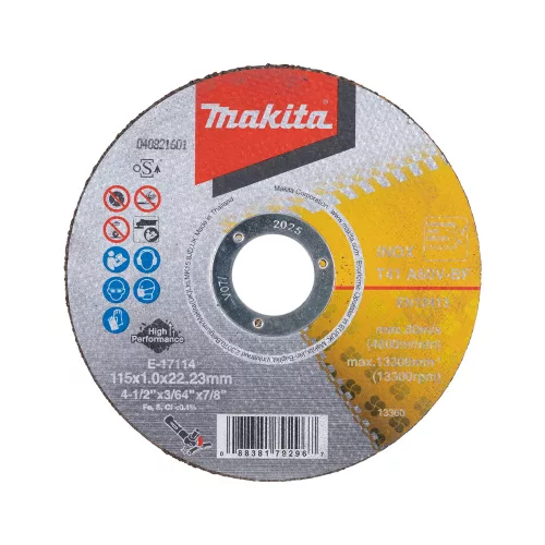Makita vágókorong INOX 125x1 mm A60U-BF - 1 db