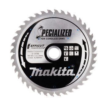   Makita EFFICUT merülő körfűrészlap 165x20mm Z40 KOMPOZIT