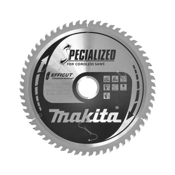   Makita EFFICUT körfűrészlap akkus géppel, kompozithoz 216x30x2mm 60 fog