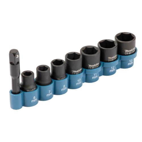 Makita 1/2" CR-MO gépi dugókulcs készlet 8db-os