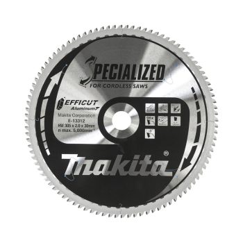   Makita EFFICUT körfűrészlap akkus géppel, alumíniumhoz 350x30x2mm 96 fog