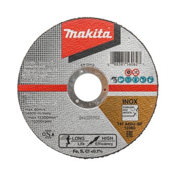 Makita vágókorong INOX 230x1,9x22,23mm