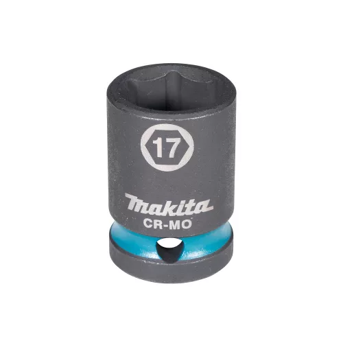 Makita IMPACT BLACK gépi dugókulcs 1/2" 17x38 mm CR-MO