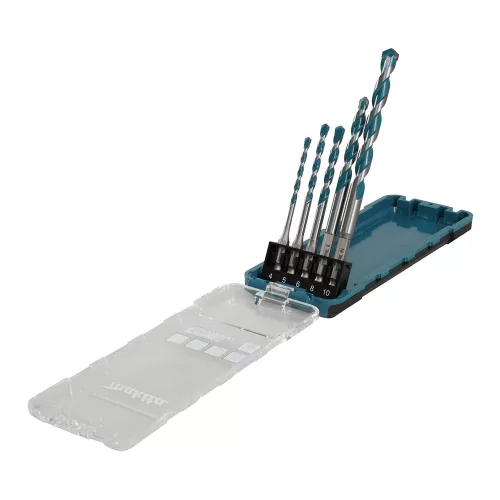 Makita 1/4" befogású TCT multi anyag fúró készlet 4x90,5x100,6x100,8x120,10x150 mm