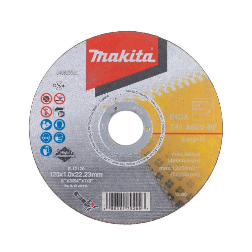 Makita inox vágókorong A60V 125x1mm