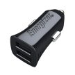 Energizer autós töltő 12W 2xUSB 2.4A fekete