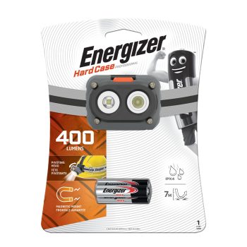 Energizer fejlámpa Hard Case Pro mágneses + 3xAAA