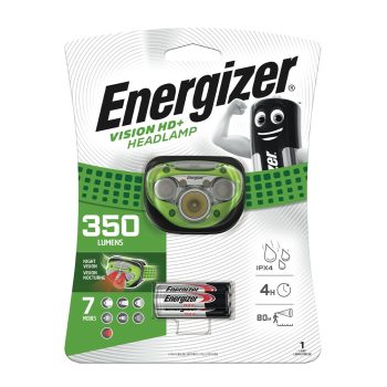 Energizer fejlámpa Vision HD Plus + 3xAAA