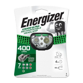 Energizer fejlámpa Vision újratölthető
