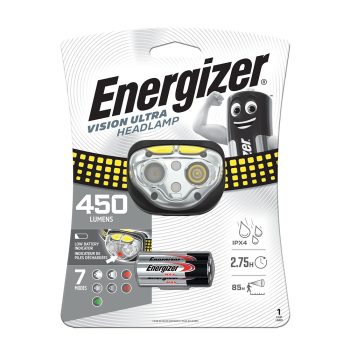Energizer fejlámpa Vision Ultra + 3xAAA
