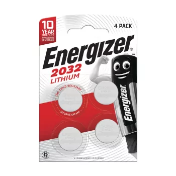 Energizer Lítium gombelem CR2032 B4 - 4 db/bliszter