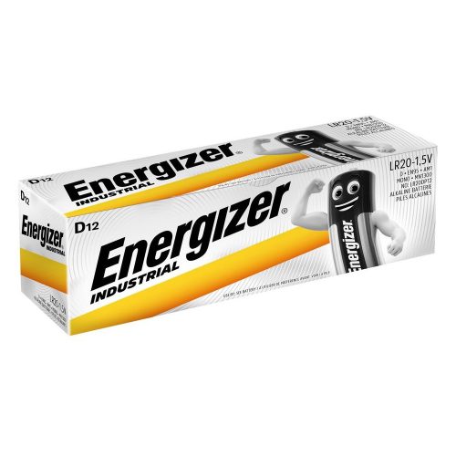 Energizer Industrial alkáli D elem P12 - 12db/bliszter