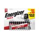 Energizer Max alkáli mikro elem AAA B10 - 10db/bliszter