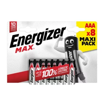 Energizer Max alkáli mikro elem AAA B8 - 8db/bliszter