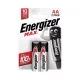 Energizer Max alkáli ceruza elem AA B2 - 2 db/bliszter
