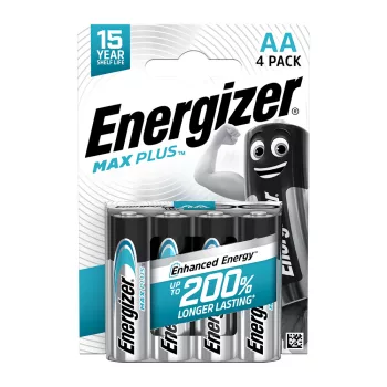 Energizer Max Plus alkáli ceruza elem AA B4 - 4 db/bliszter