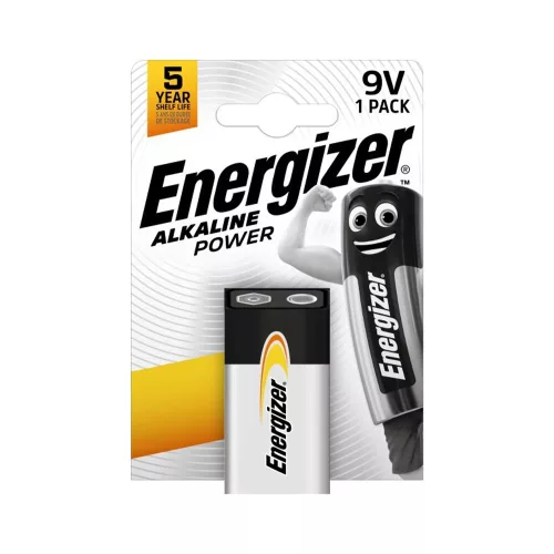 Energizer Power alkáli 9V elem B1 - 1db