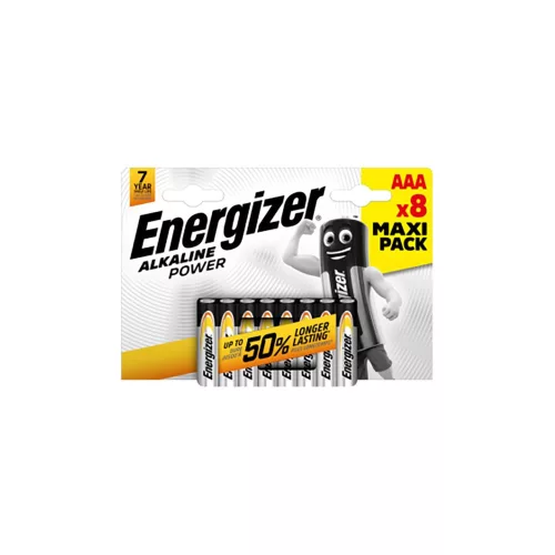 Energizer Power alkáli mikro elem AAA B8 - 8db/bliszter
