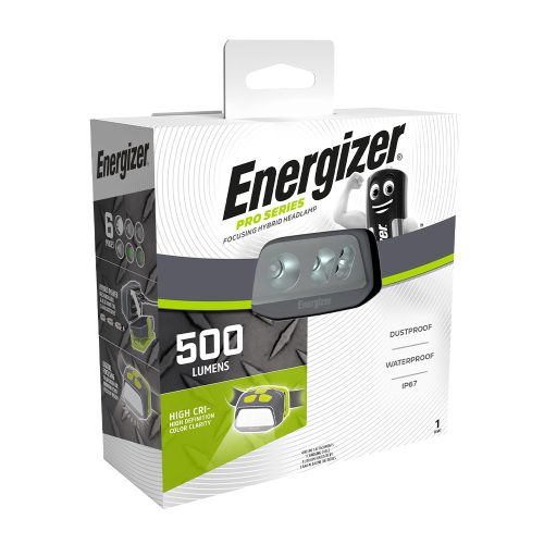 Energizer Pro Series Hybrid fejlámpa + 3xAAA