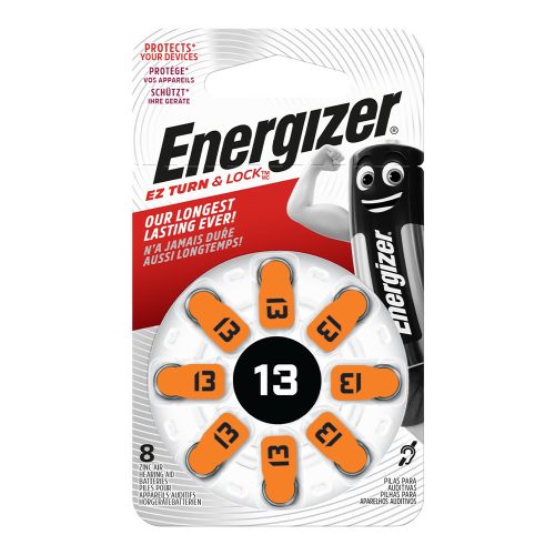 Energizer hallókészülék elem ZA13 B8 - 8db/bliszter