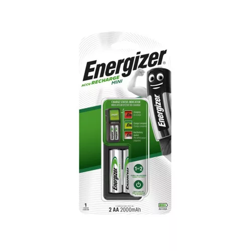 Energizer elemtöltő Mini + 2x2000mAh AA