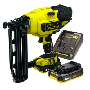   Stanley Fatmax 18V 16Ga szögező, 2 x 2Ah akku, 2Ah töltő, koffer