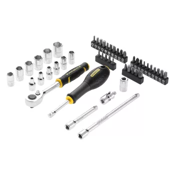   Stanley Fatmax közepes méretű dugókulcs készlet tárlódobozban 1/4” 48 részes