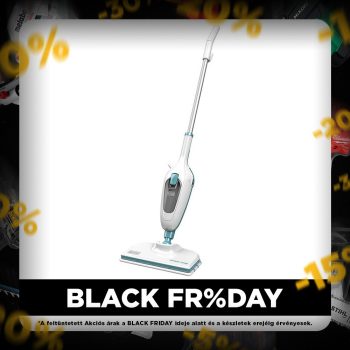 Black+Decker gőzmop FSMH13E10-QS 1300W, 380 ml