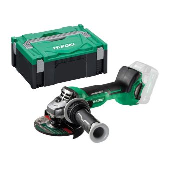   Hikoki akkus sarokcsiszoló 125mm G1813DA-W2Z HITBOX kofferben