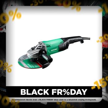 Hikoki sarokcsiszoló G23SWU2 2200W, 230mm