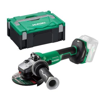   Hikoki akkus sarokcsiszoló 115mm G3612DVE-W2Z 36V alapgép HITBOX kofferben