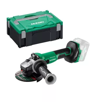   Hikoki akkus sarokcsiszoló 125mm G3613DE-W2Z 36V alapgép HITBOX kofferben
