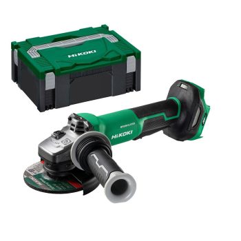   Hikoki akkus sarokcsiszoló G3613DVE-W2Z 36V MultiVolt alapgép Hitboxban