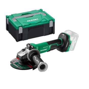   Hikoki akkus sarokcsiszoló 150mm G3615DVF-W2Z Multivolt alapgép HITBOX kofferben