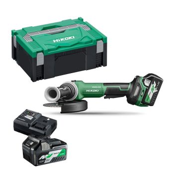   Hikoki akkus sarokcsiszoló 150mm G3615DVF-WQZ Multivolt 2x2.5Ah kofferben