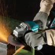 Makita akkus sarokcsiszoló GA013GZ 40V alapgép, 125mm