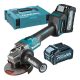 Makita akkus sarokcsiszoló 40Vmax GA023GM201 2x4,0Ah 125mm