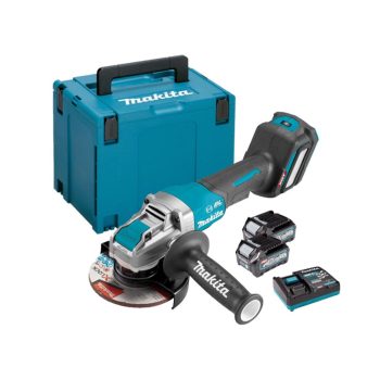 Makita akkus sarokcsiszoló 40Vmax GA041GD201 2x2,5Ah