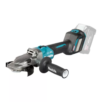   Makita akkus laposfejű sarokcsiszoló GA055GZ 40Vmax XGT Li-Ion BL AFT 125mm fék, alapgép